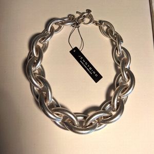 Jenny Bird Sloane Silver Collar/Necklace